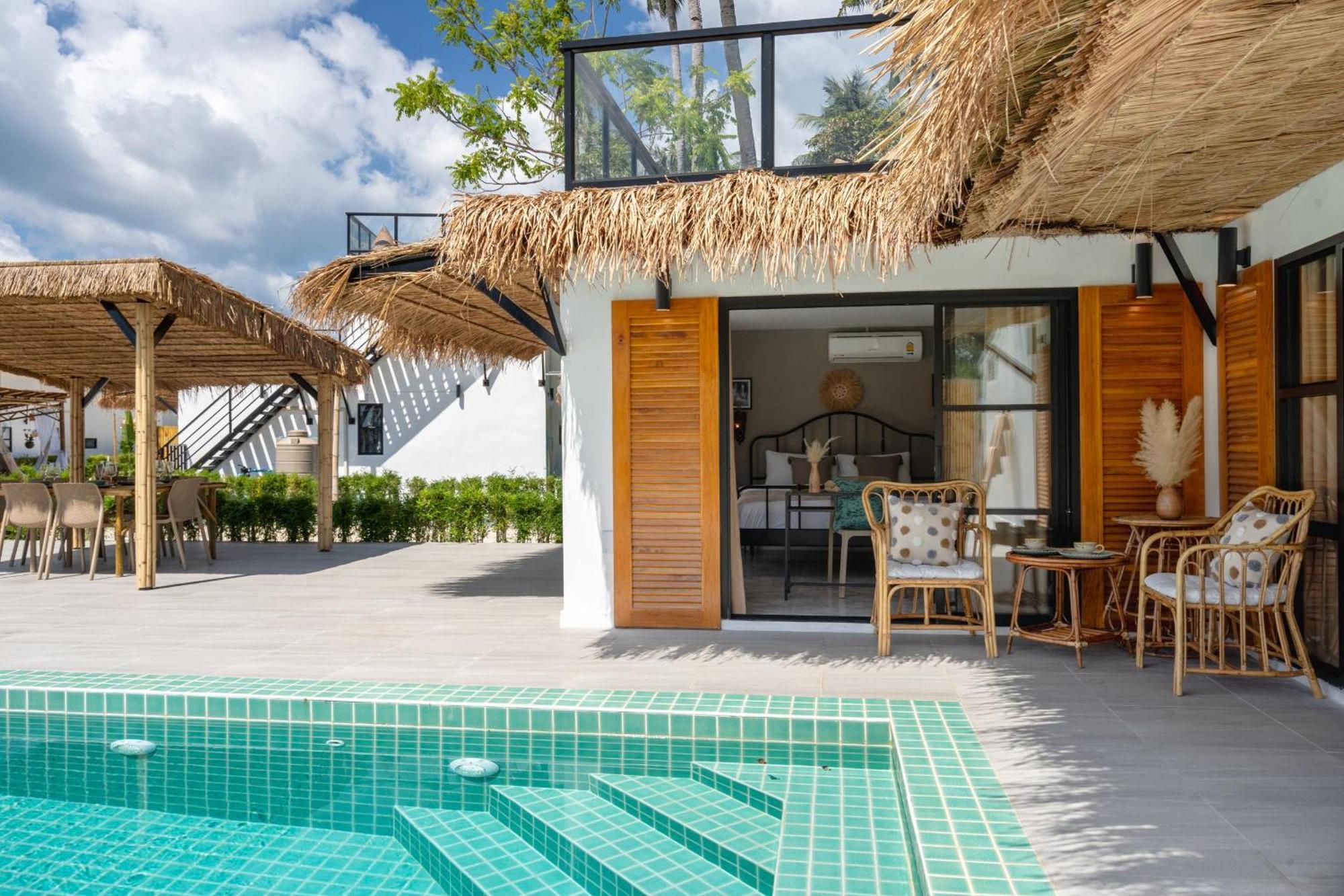 Manao Pool Villa 45 - 5 Mins Walk To The Beach Koh Lanta Exterior photo
