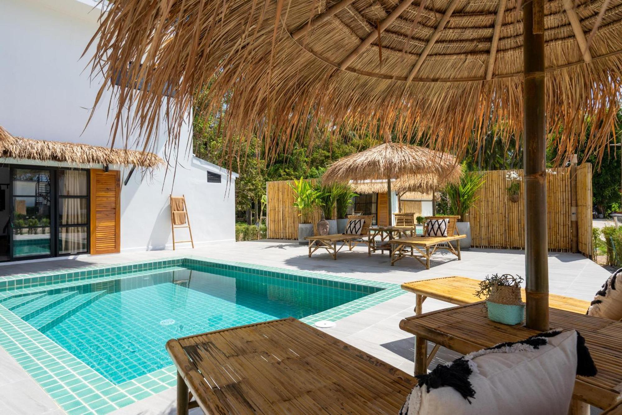 Manao Pool Villa 45 - 5 Mins Walk To The Beach Koh Lanta Exterior photo
